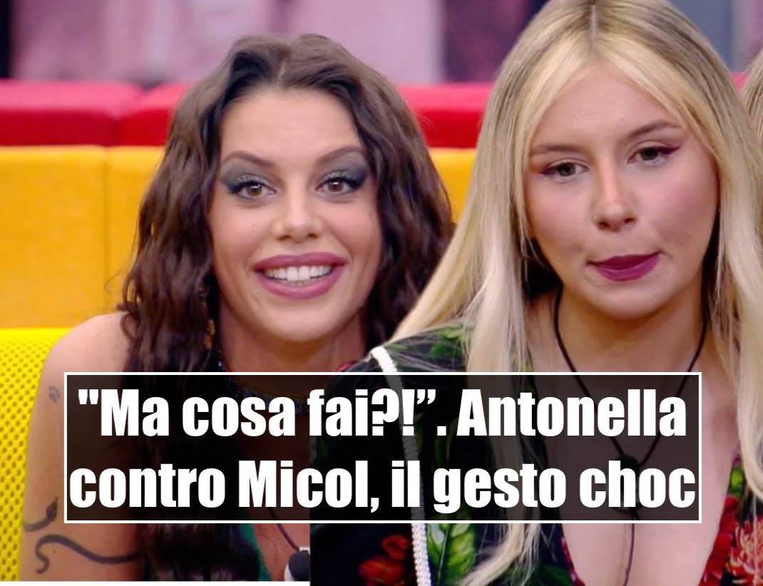 “Eh, Che Stai Facendo?!”. GF Vip, Antonella Fiordelisi: L’azione ...