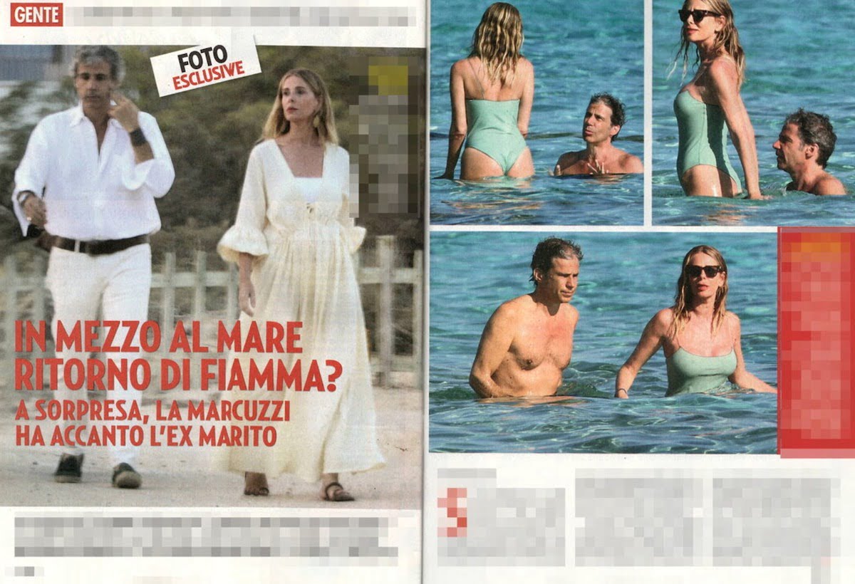 Alessia Marcuzzi In Vacanza Con Paolo Calabresi Lo Scoop Vero Controcopertina